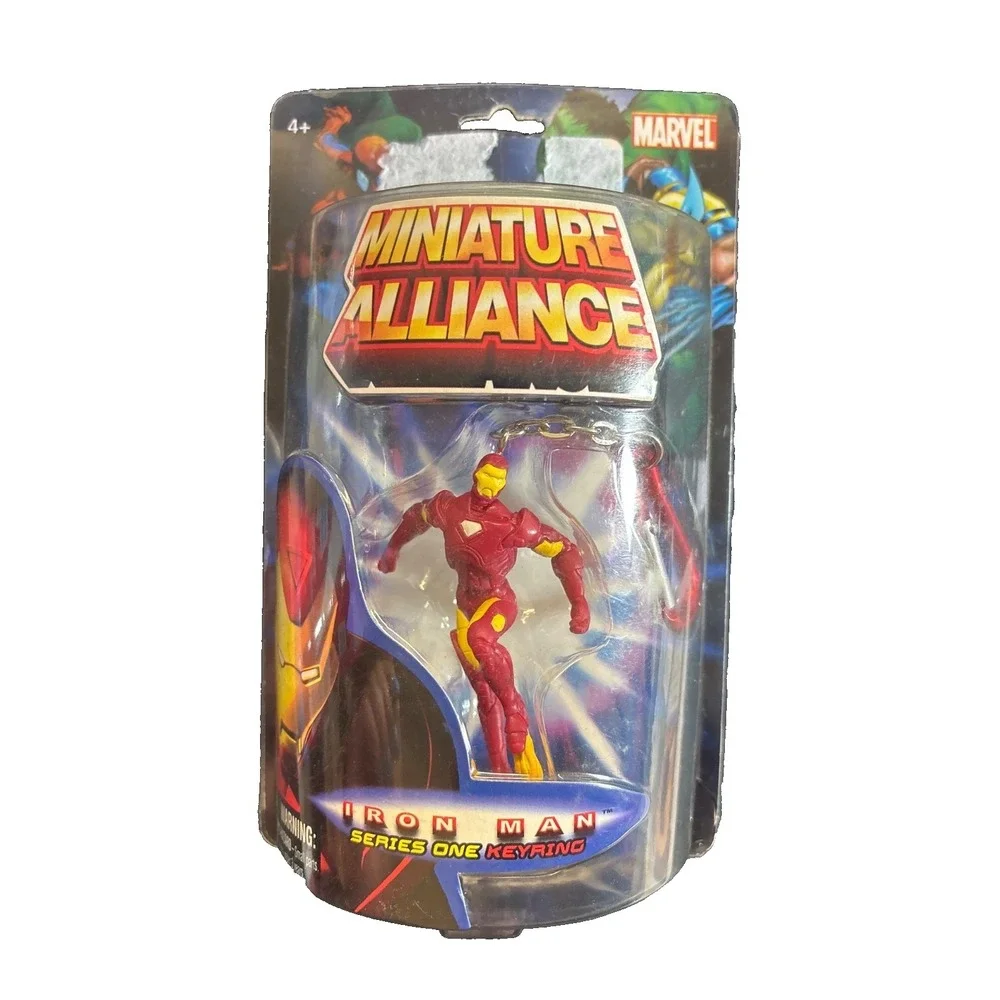 Marvel Miniature Alliance - Iron Man PVC Figurine Keychain